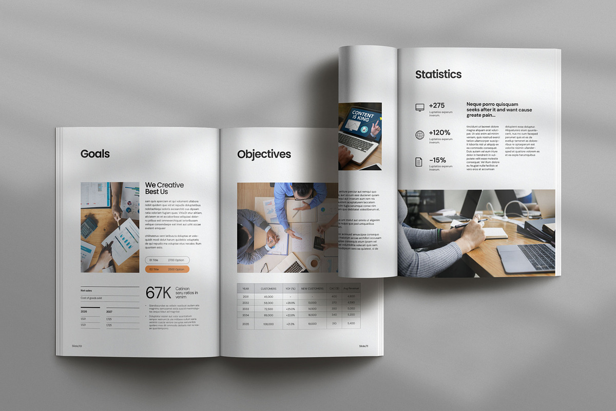 Project Proposal Template, a Brochure Template by Creatiya Type (Photo 2 of 7)