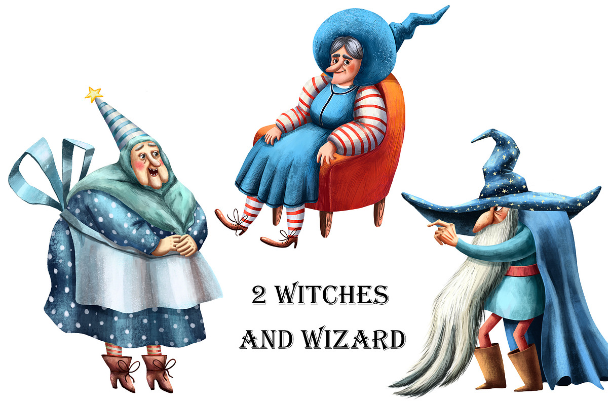 Fairy Tale - Clipart Set, an Illustration by Mashamashastu (Photo 4 of 12)