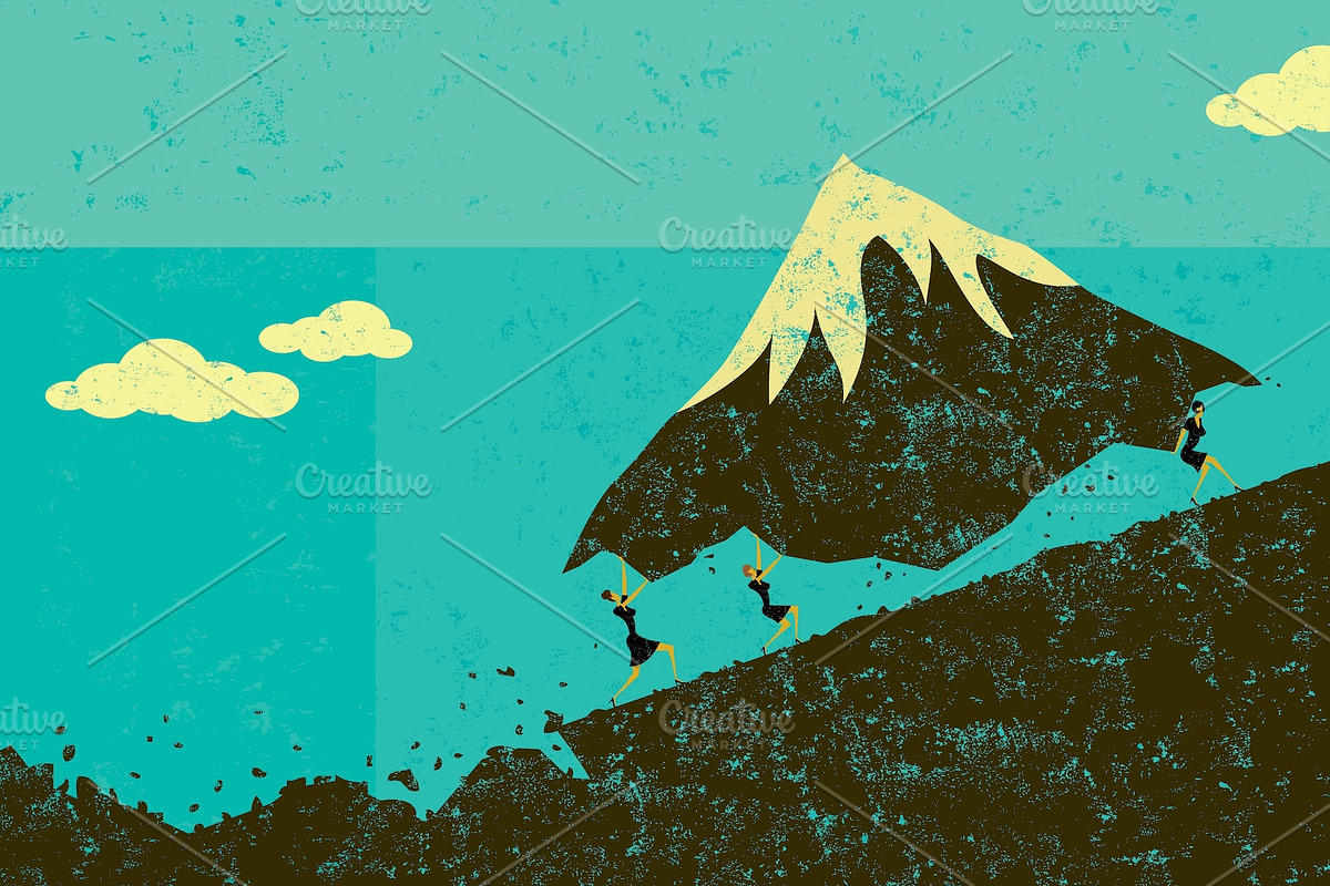 Business Concepts Bundle 11 Women, a Person Illustration by retrorocket (Photo 15 of 21)