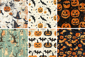 Halloween Shabby Paper Patterns