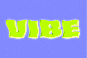 Wavy Vibrant Text Effect Mockup, a Layer Style Add-On by Xtrahive (Thumbnail 2 of 2)