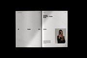 Minimal Editorial Layout Template, a Magazine Template by Lunaria (Thumbnail 7 of 13)