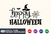 Happy Halloween SVG Bundle, an Object Graphic by FunnySVGCrafts (Thumbnail 5 of 13)