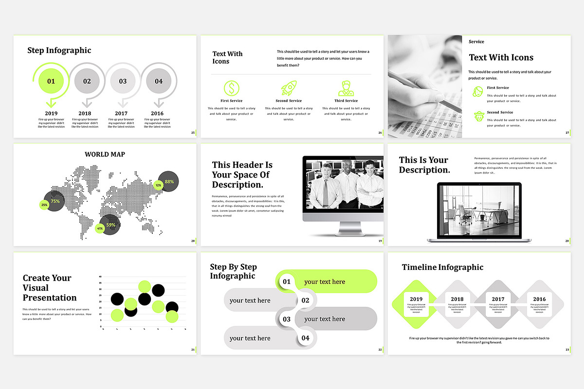 Business Proposal Powerpoint, a Presentation Template by Fitra Noor (Photo 3 of 4)