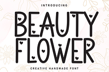 Beauty Flower | Script Font