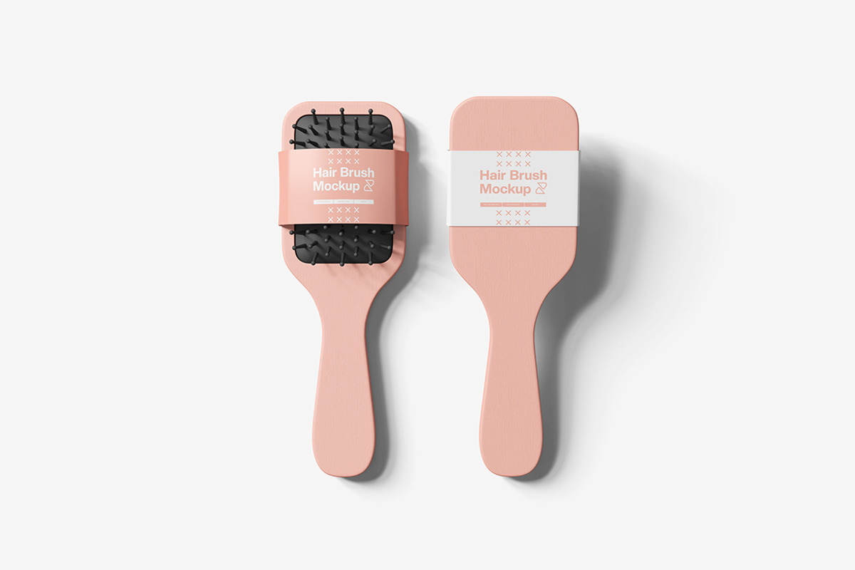 Hair Brush Mockup, a Product Mockup by bimockup (Photo 5 of 6)