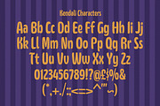 Kendali - Display Font, a Sans Serif Font by Get Studio (Thumbnail 10 of 11)
