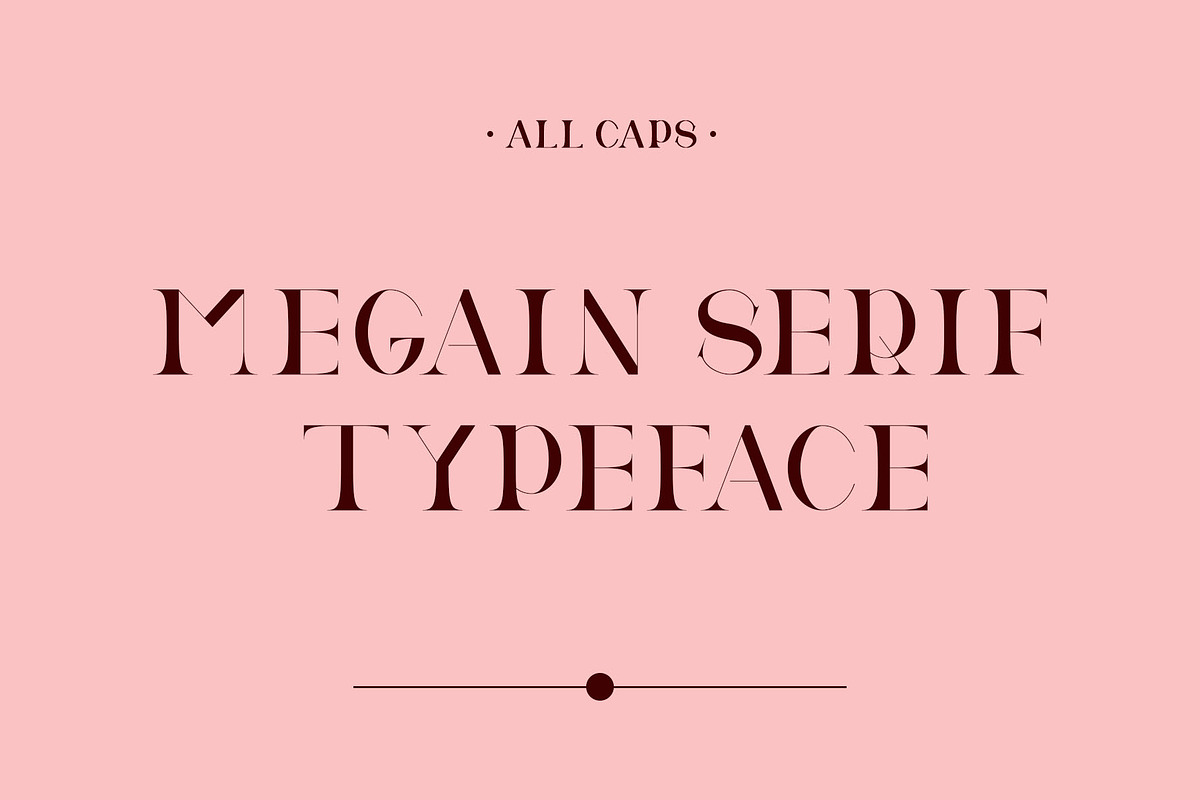 Megain Ligature Serif Typeface, a Serif Font by Humaira_std (Photo 5 of 14)