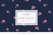 Flora Rose, Watercolor Floral Roses, a Pattern Graphic by Marchel Studio (Thumbnail 1 of 3)