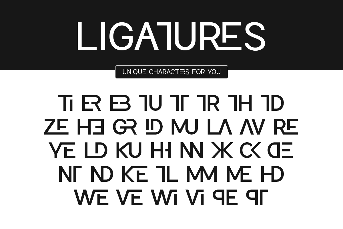 Attack - Corporate Logo Font, a Sans Serif Font by Hamz Studio (Photo 12 of 23)