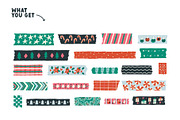 Christmas Washi Tape, an Object Graphic by AnkaDrozd (Thumbnail 4 of 6)