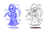 Reaper, an Illustration by Cartoon Shop (Thumbnail 2 of 6)