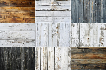 Rustic Wood Texture Digital Paper, a Texture Graphic by VetalStock
