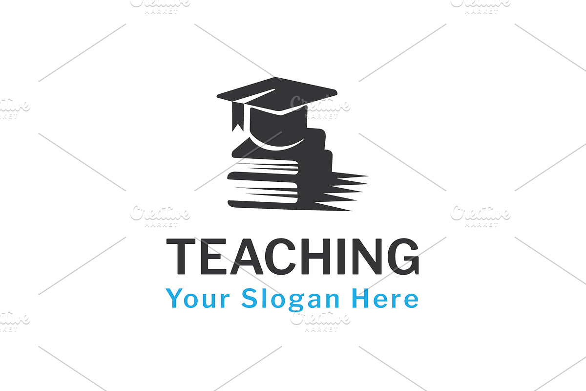 Teaching Logo Template, a Branding & Logo Template by What a Story