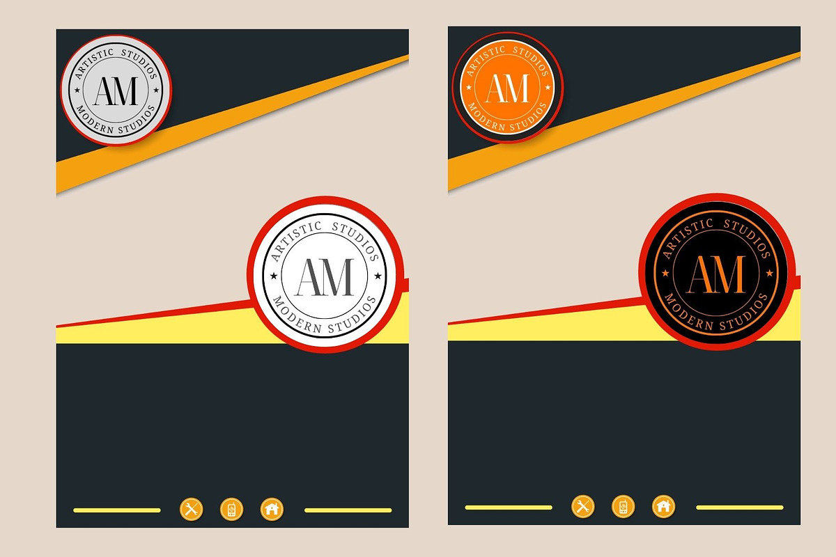 Personal Brand Logos Design Template, a Branding & Logo Template by Mishek Munene (Photo 8 of 8)