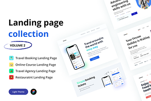 Modern And Clean Landing Page