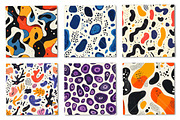 Organic Shapes seamless patterns, a Pattern Graphic by Canvas Craft (Thumbnail 2 of 9)