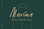 Marina Modern Handwriting Font, a Script Font by TYPEHEIST (Thumbnail 1 of 9)