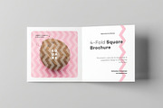 Four Fold Square Brochure Mock-up, an Advertising Mockup by zippypixelstudio (Thumbnail 8 of 13)