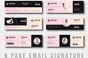 Creative Email Signature Layout, an Email Template by ContestDesign (Thumbnail 2 of 2)
