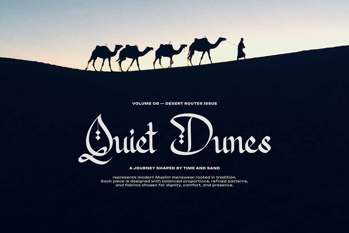 Ballaghi | Arabic Typeface, a Script Font by Denustudios (Photo 3 of 12)
