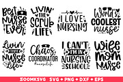 Nurse SVG Bundle 40 Designs, an Illustration by ZoomkSVG (Thumbnail 3 of 7)