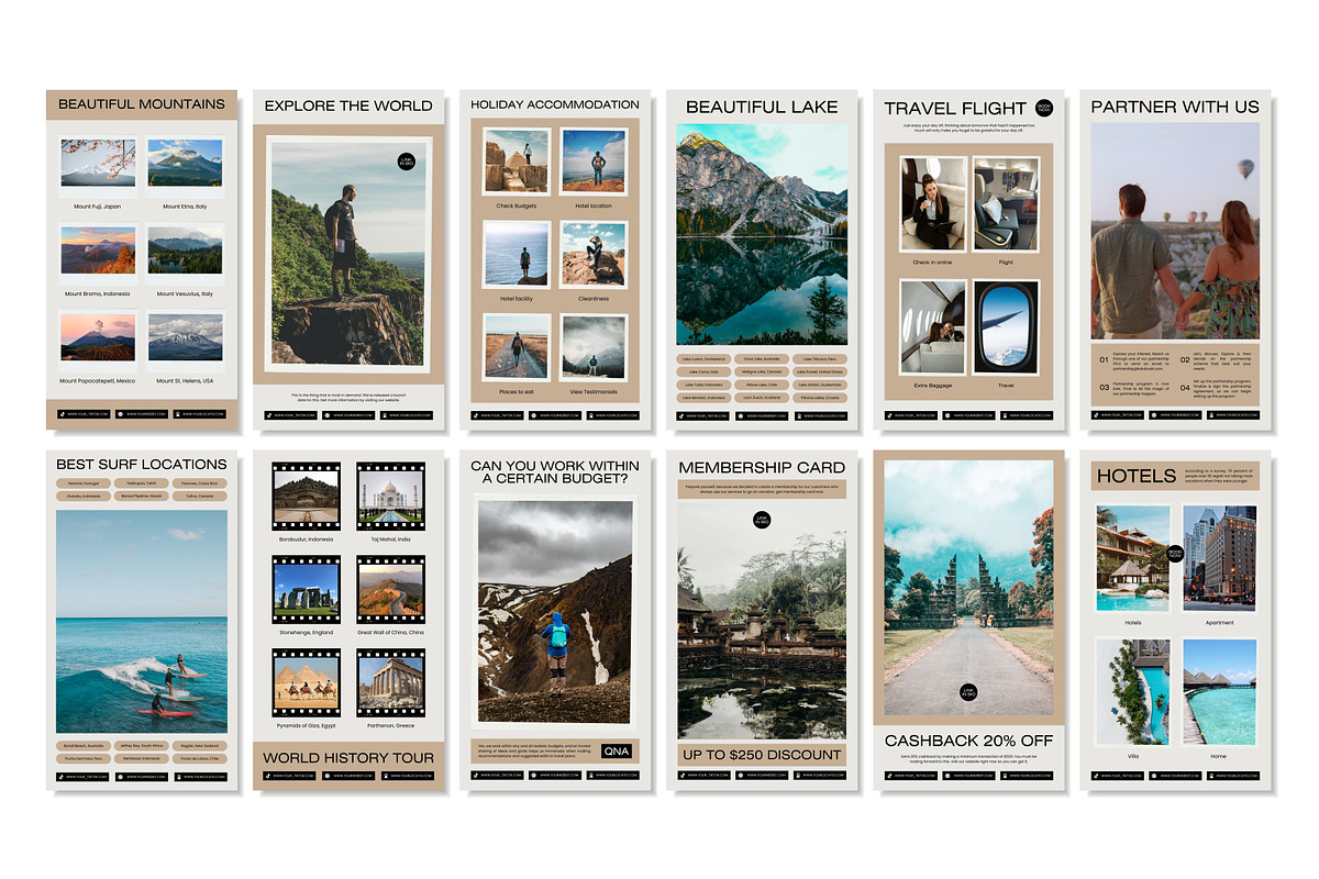 Travel Cream Template, a Social Media Template by Kalubuak (Photo 7 of 10)