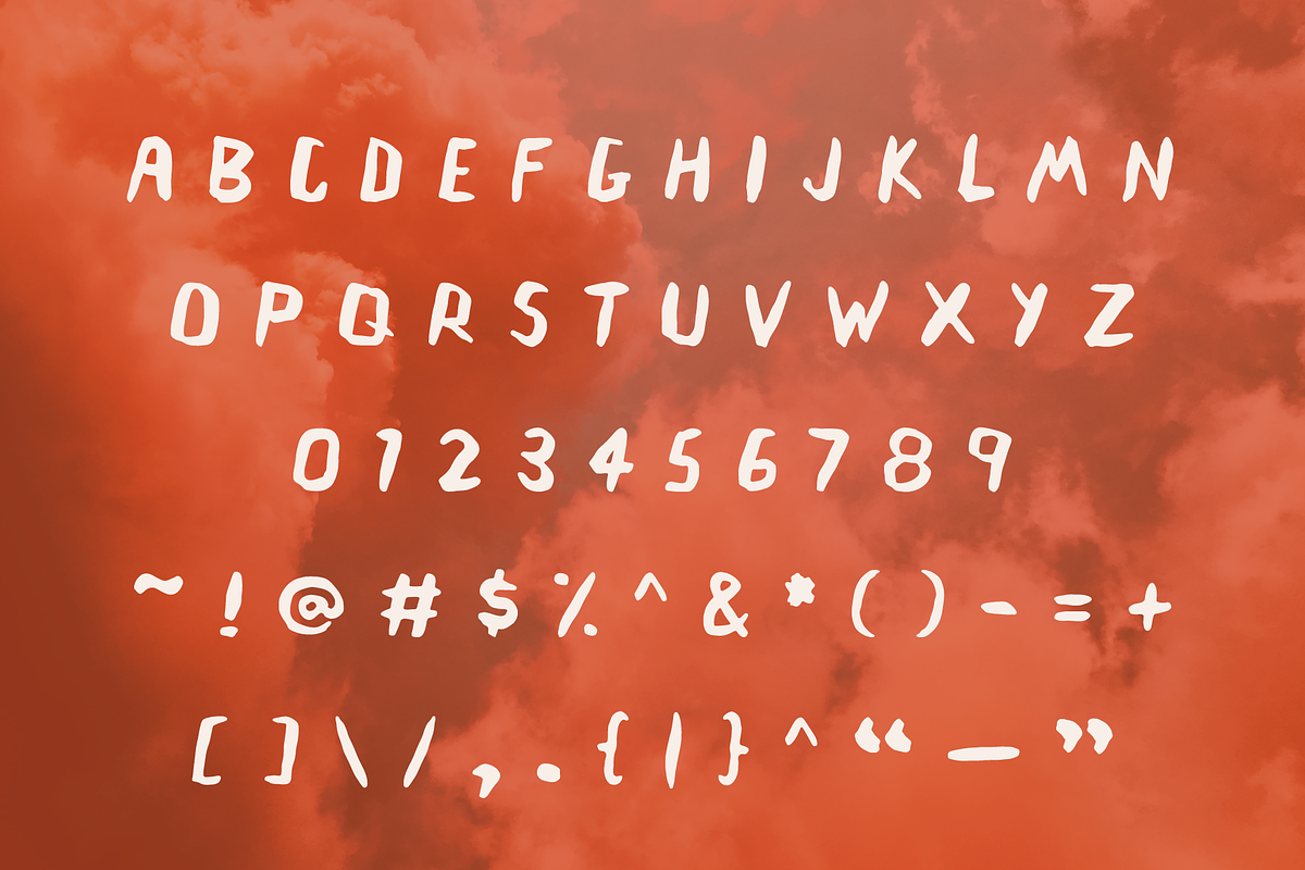 Blaza Display Font preview 5