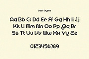 Giniloh - Unique Modern Sans, a Sans Serif Font by Boril Std (Thumbnail 2 of 11)