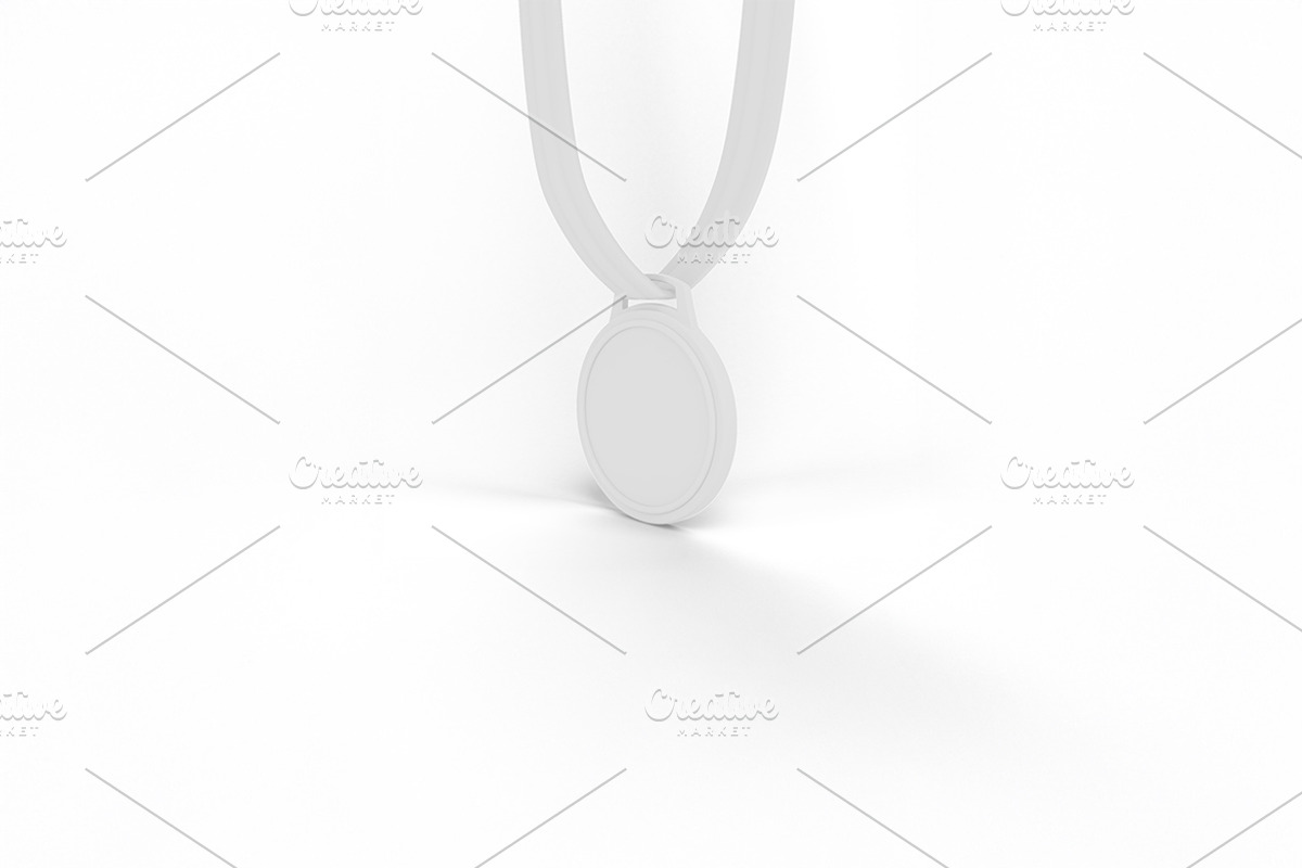Cartoon Medal Mockup, a Merchandise Mockup by Qaleb Studio (Photo 2 of 2)