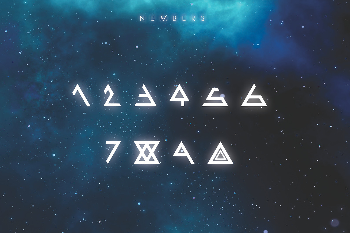 ASCENSION - A Futuristic Typeface preview 4