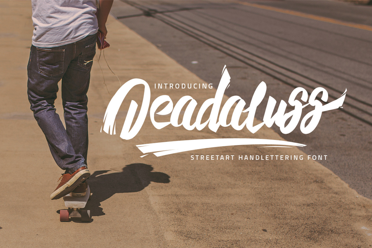 Deadaluss Handmade Font ( 50% off! )