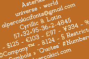 Typetopia Eroded Serif Typeface, a Handwritten Font by alpercakici (Thumbnail 11 of 17)
