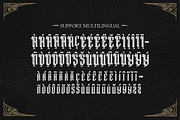 Dark Magic – Blackletter Typeface, a Blackletter Font by Typefactoryco (Thumbnail 2 of 10)