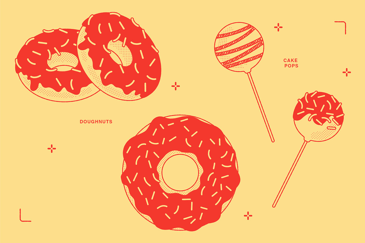 Fast Food Vector Illustration, a Food Illustration by GemPortella (Photo 5 of 14)