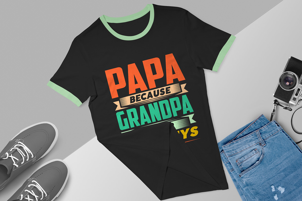 Old Guys Shirt | New Grandpa Gift, a Graphic by Vector Portal (Photo 3 of 5)