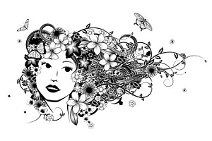 Hair Woman Fashion Illustration