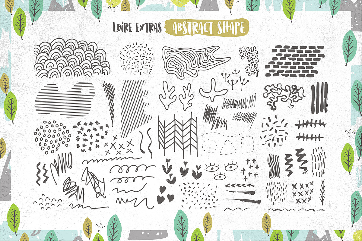 Loire Font Pack + Graphic Bundle, a Font by Heybing Supply Co. (Photo 11 of 15)