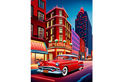 Custom art, Vintage poster bundle, a Poster Template by Boho Pixel Dust (Thumbnail 2 of 13)