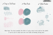 AquaDreams Procreate Brushes, a Brush Add-On by MixPixBox (Thumbnail 7 of 9)