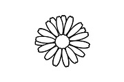 Daisy Flower Line Art Vector Bundle0, an Illustration by jahid234 (Thumbnail 22 of 51)