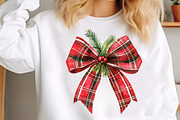 Christmas Coquette Bows Holiday PNG, an Illustration by SinaCreation (Thumbnail 4 of 7)