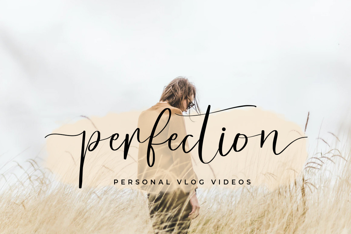 Suttimmos Script, a Script Font by Vultype Co. (Photo 6 of 10)