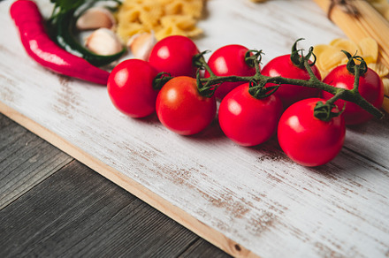 Tasty appetizing italian spaghetti pasta ingredients for kitchen, a Food & Drink Photo by Ministocker