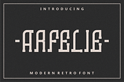 Arfelie font, a Serif Font by VectorCraft (Thumbnail 1 of 4)