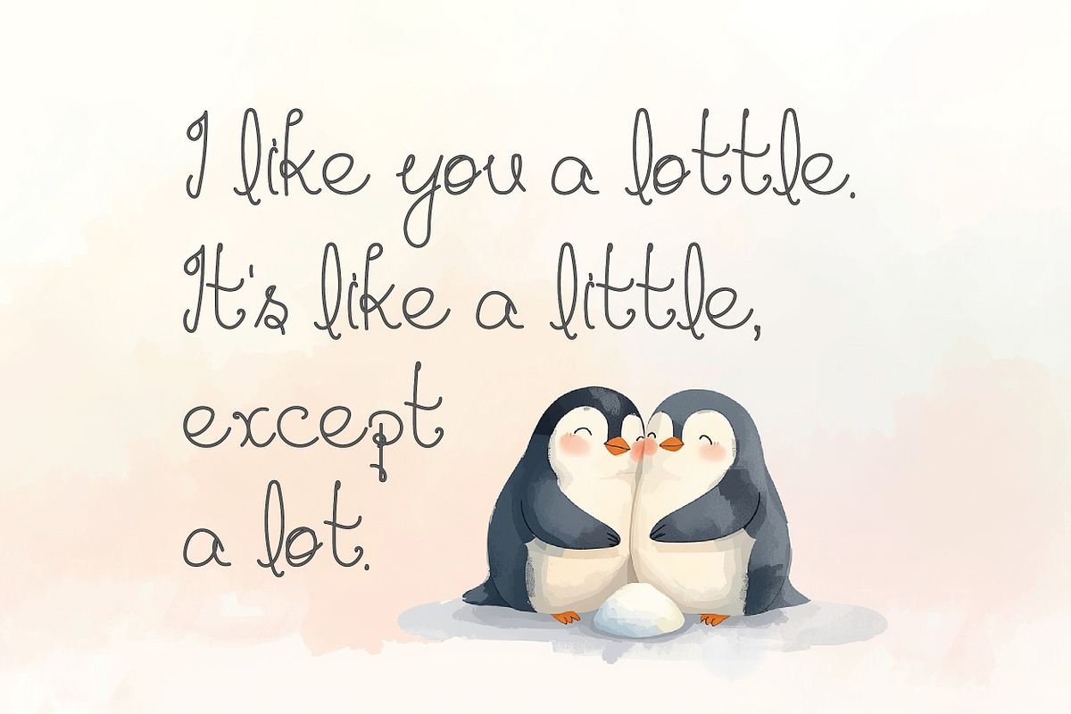 Twinkle Berry Font - Handwritten New, a Handwritten Font by rix_designs (Photo 2 of 9)
