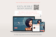 Beauty Wix Template Makeup Website, a Wix Template by vectorocean (Thumbnail 5 of 11)