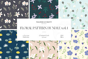 Floral Pattern Bundle vol. 1