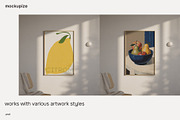 2x3 Minimal Living Room Frame Mockup, a Household Mockup by mockupize (Thumbnail 6 of 7)