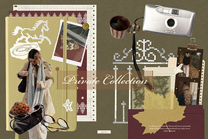250+ Private Collection Collage Pack, an Object Graphic by Feelsoul